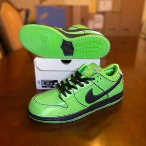 Brand new Nike sb powerpuff girl buttercup mens size 13